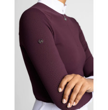 Koszula Konkursowa z Długim Rękawem Air (Mulberry) Maximilian Equestrian