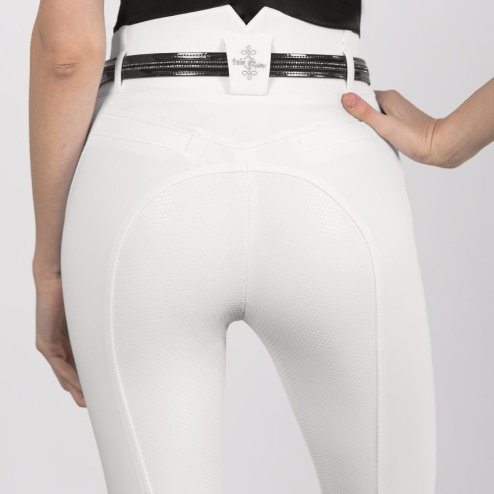 Bryczesy Białe Jasmine Fair Play