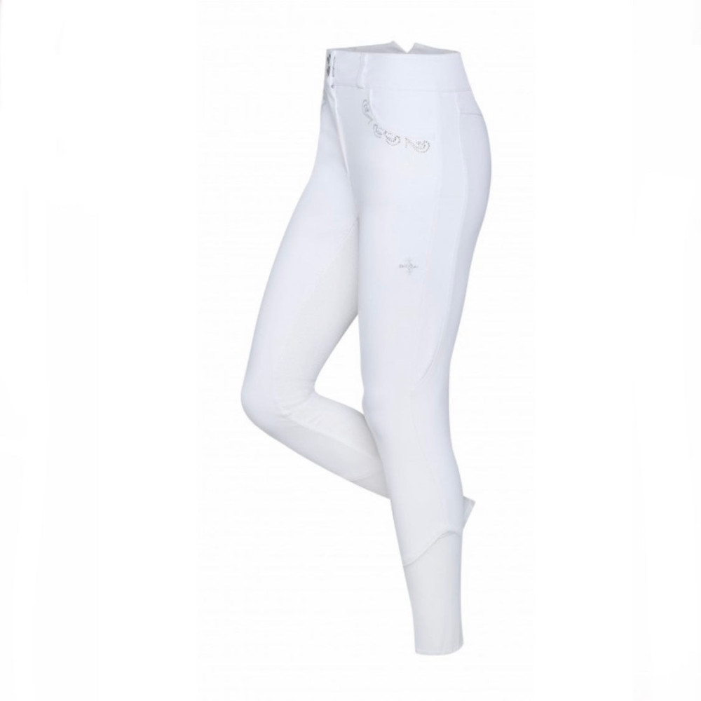 Bryczesy Młodzieżowe Białe Daisy Chic Young Fair Play