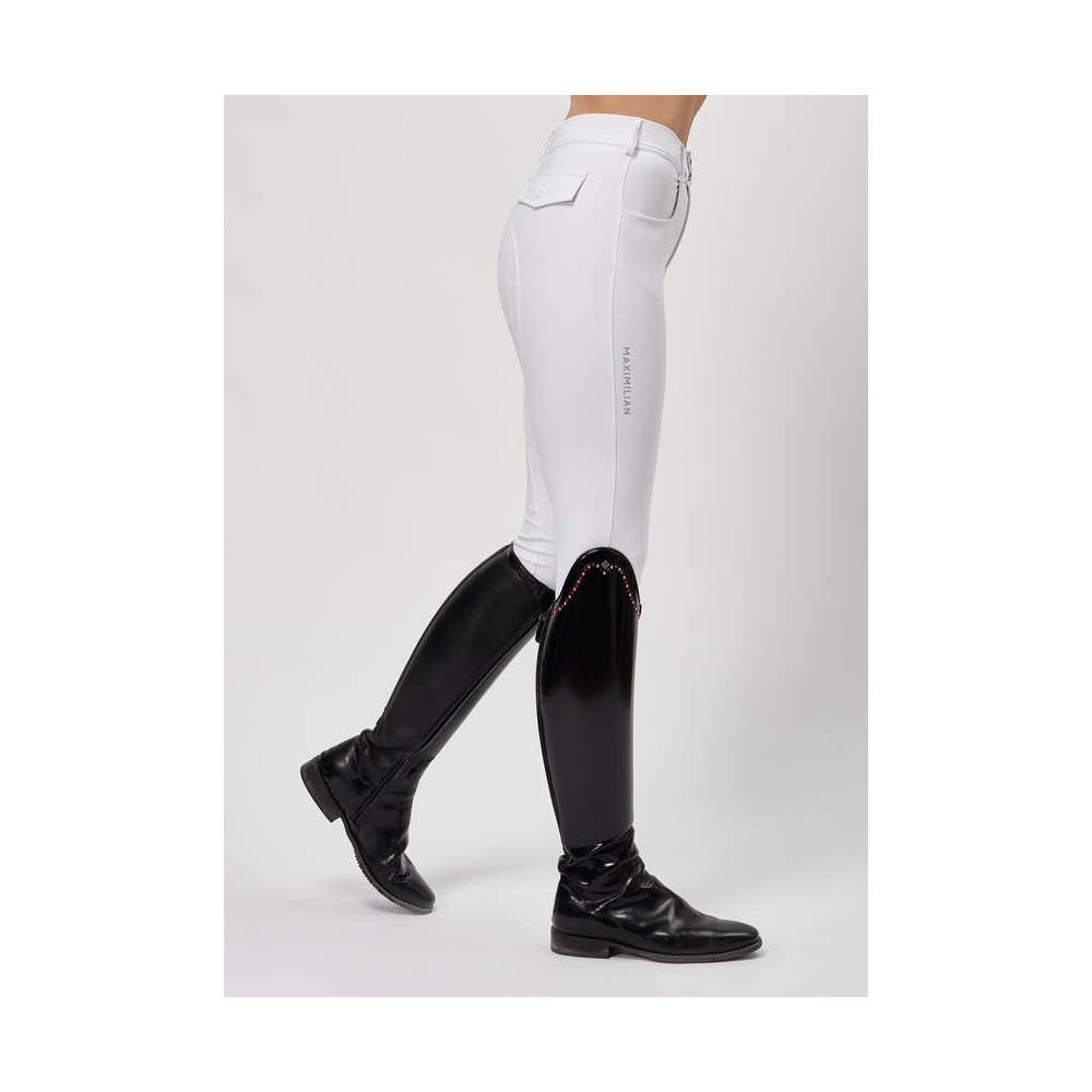 Bryczesy Reflection (White) Maximilian Equestrian