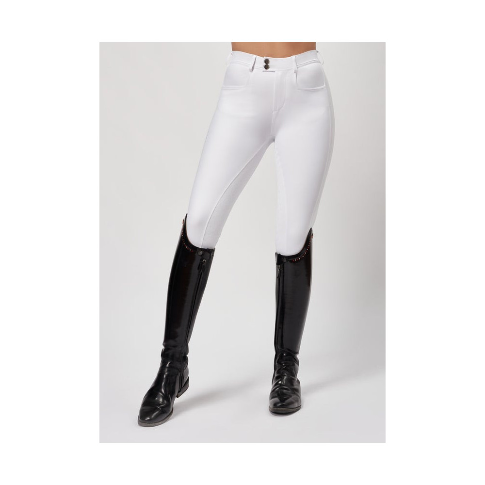 Bryczesy Reflection (White) Maximilian Equestrian