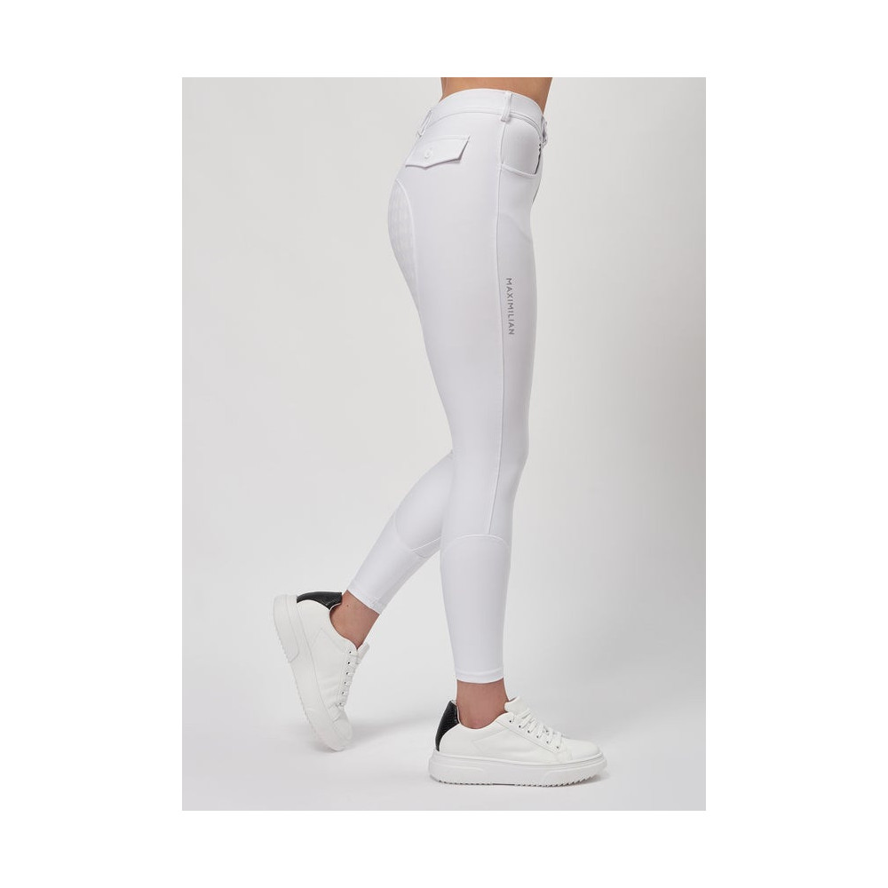 Bryczesy Reflection (White) Maximilian Equestrian