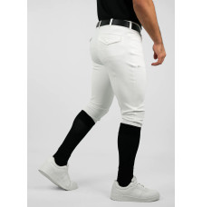 Bryczesy Męskie Performance (White) Maximilian Equestrian