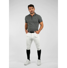 Bryczesy Męskie Performance (White) Maximilian Equestrian