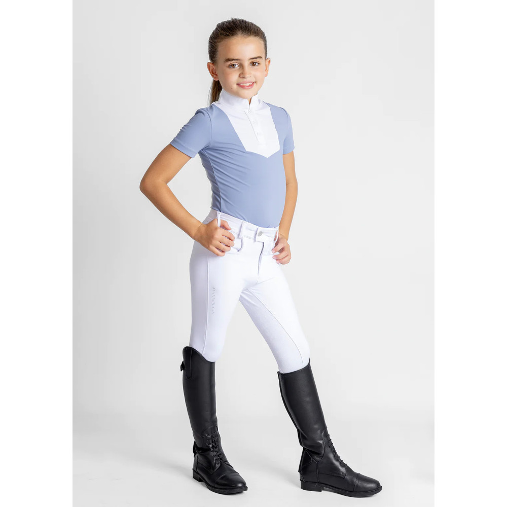 Młodzieżowe Bryczesy Reflection (White) Maximilian Equestrian