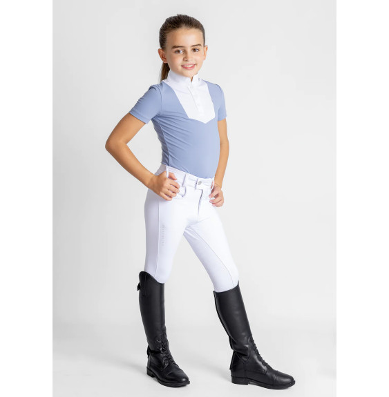 Młodzieżowe Bryczesy Reflection (White) Maximilian Equestrian