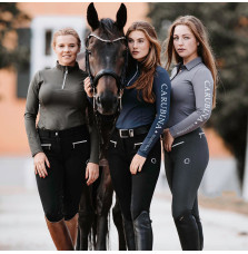 Bryczesy Calorena (Dark Gray) Carubina