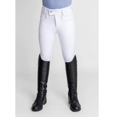 Młodzieżowe Bryczesy Reflection (White) Maximilian Equestrian