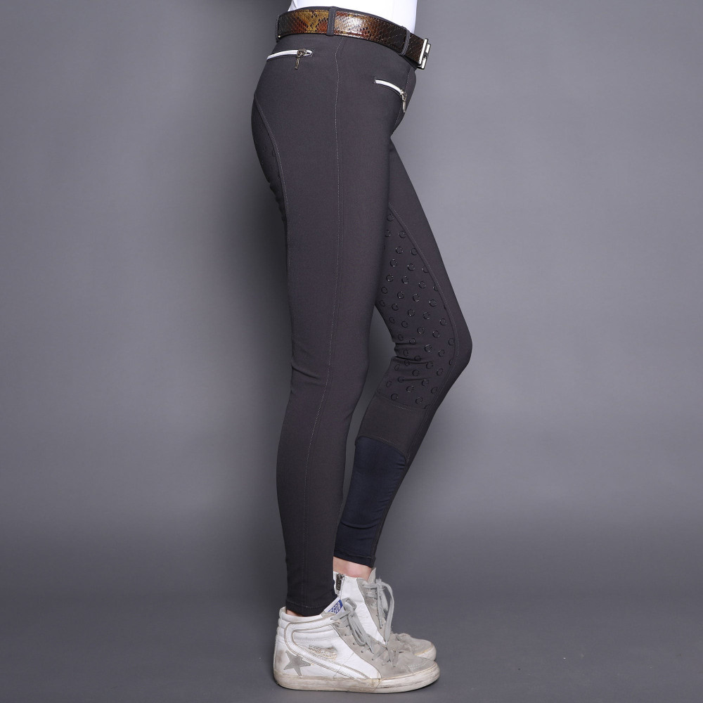 Bryczesy Calorena (Dark Gray) Carubina