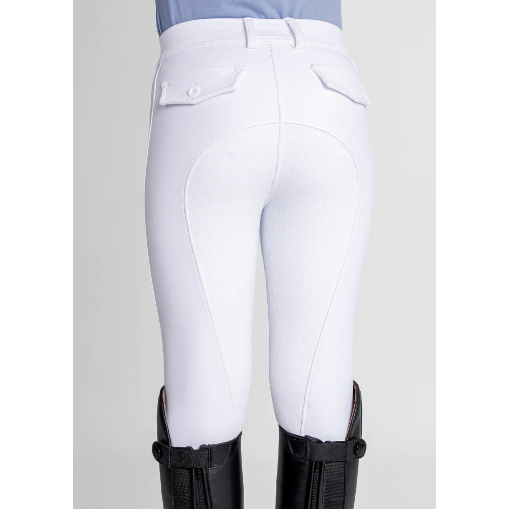 Młodzieżowe Bryczesy Reflection (White) Maximilian Equestrian