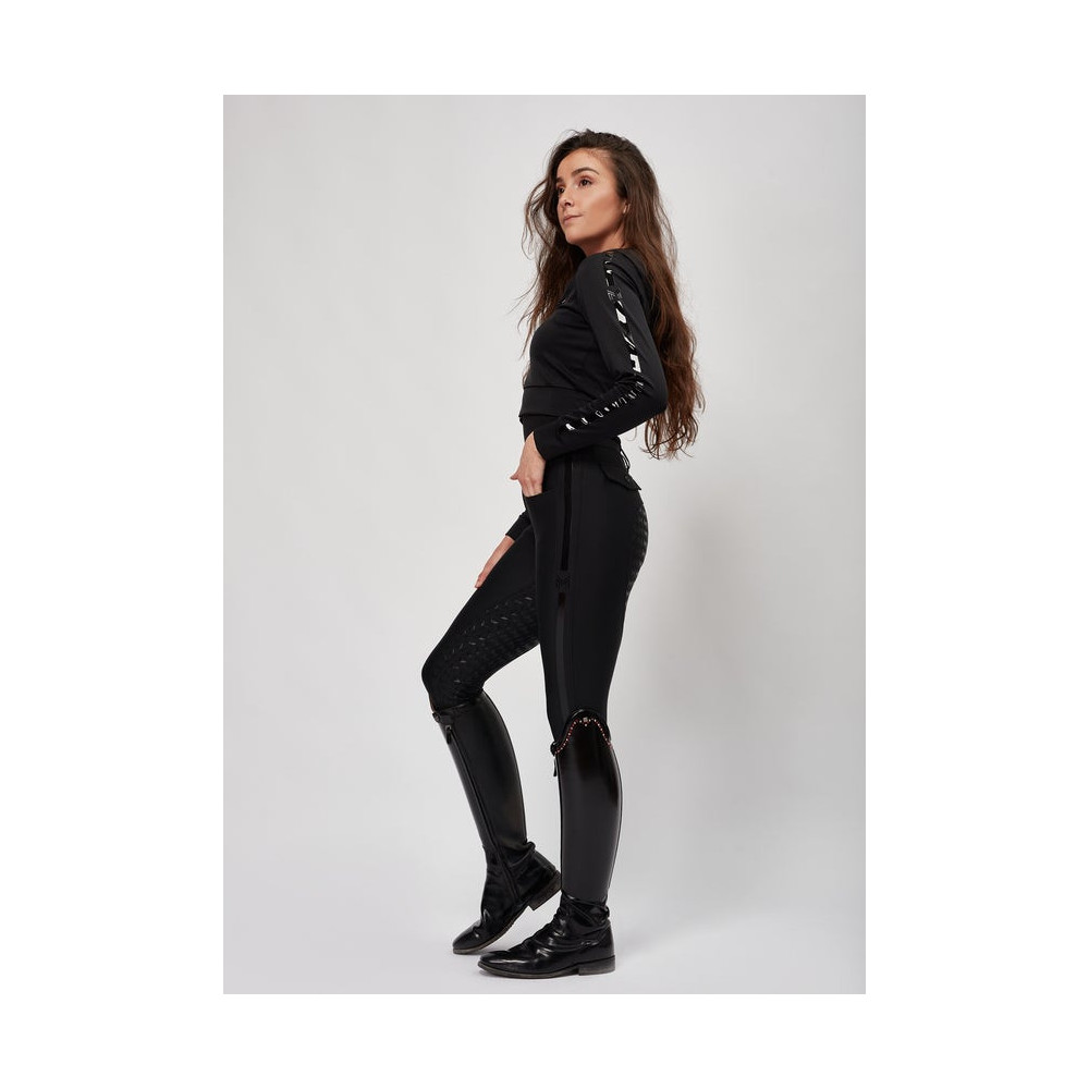 Bryczesy Reflection (Black) Maximilian Equestrian