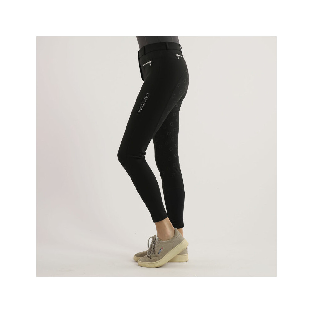 Bryczesy Cafelia Comfort-Skin (Black) Carubina