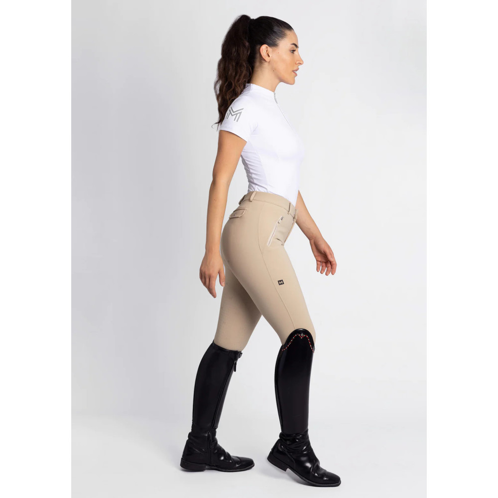 Bryczesy Geo (Beige) Maximilian Equestrian