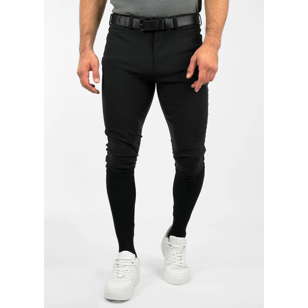 Bryczesy Męskie Performance (Black) Maximilian Equestrian