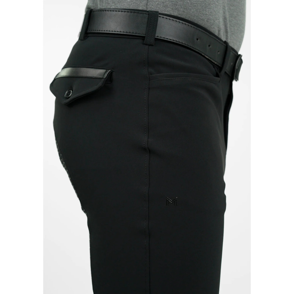 Bryczesy Męskie Performance (Black) Maximilian Equestrian