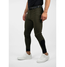 Bryczesy Męskie Performance (Khaki) Maximilian Equestrian