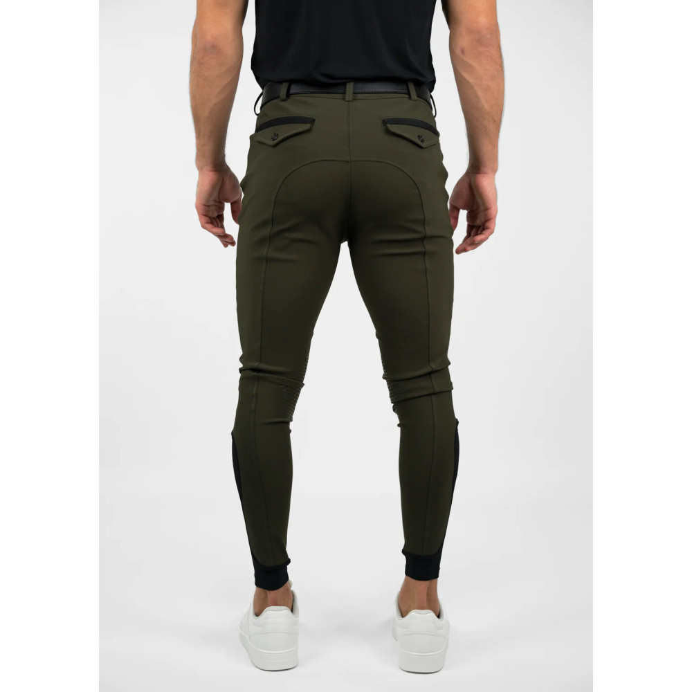 Bryczesy Męskie Performance (Khaki) Maximilian Equestrian
