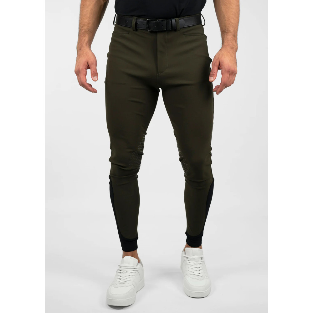 Bryczesy Męskie Performance (Khaki) Maximilian Equestrian