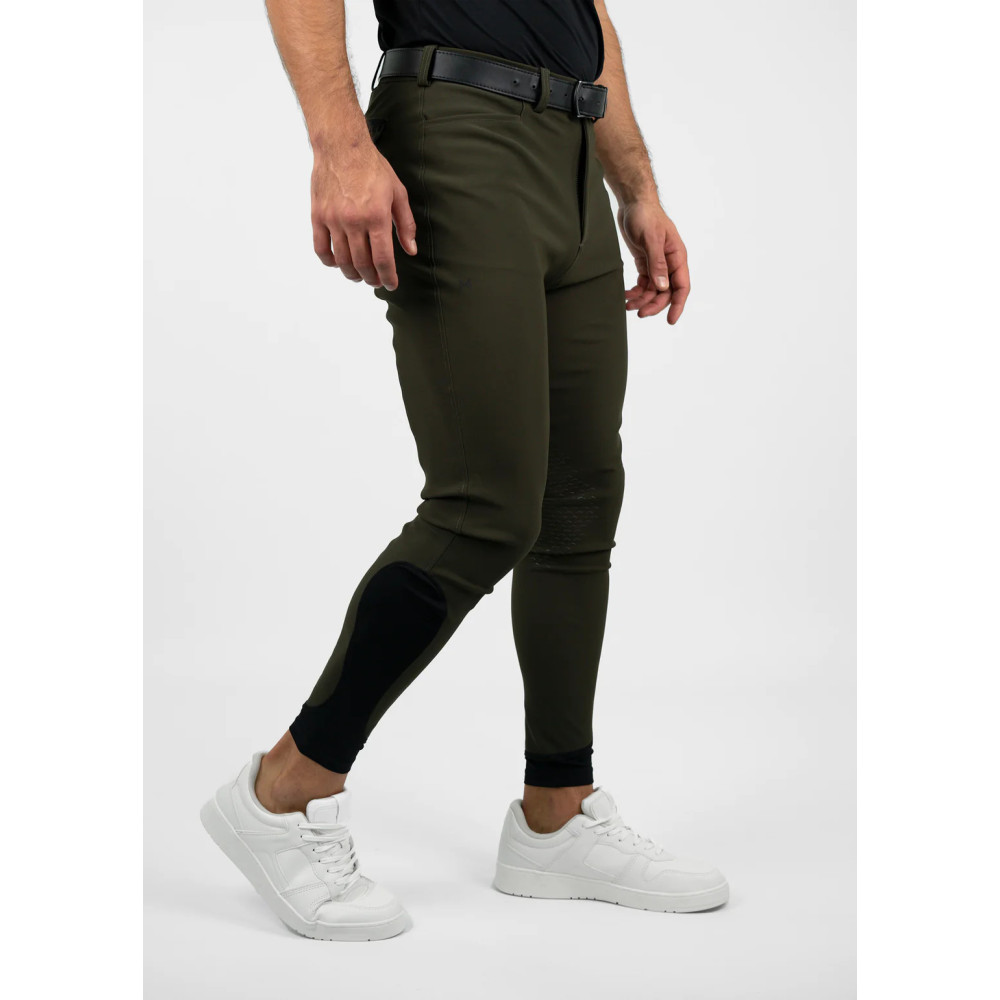 Bryczesy Męskie Performance (Khaki) Maximilian Equestrian