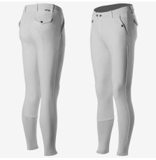 Bryczesy Męskie z Kolanowym Silikonowym Lejem Grand Prix Horze