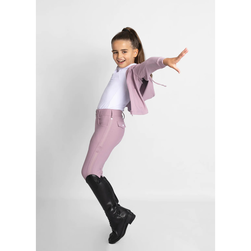 Młodzieżowe Bryczesy Reflection (Mauve) Maximilian Equestrian
