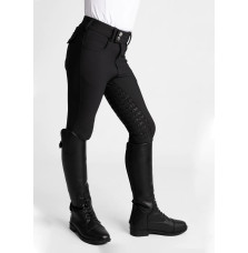Młodzieżowe Bryczesy Reflection (Black) Maximilian Equestrian