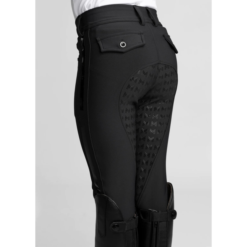 Młodzieżowe Bryczesy Reflection (Black) Maximilian Equestrian