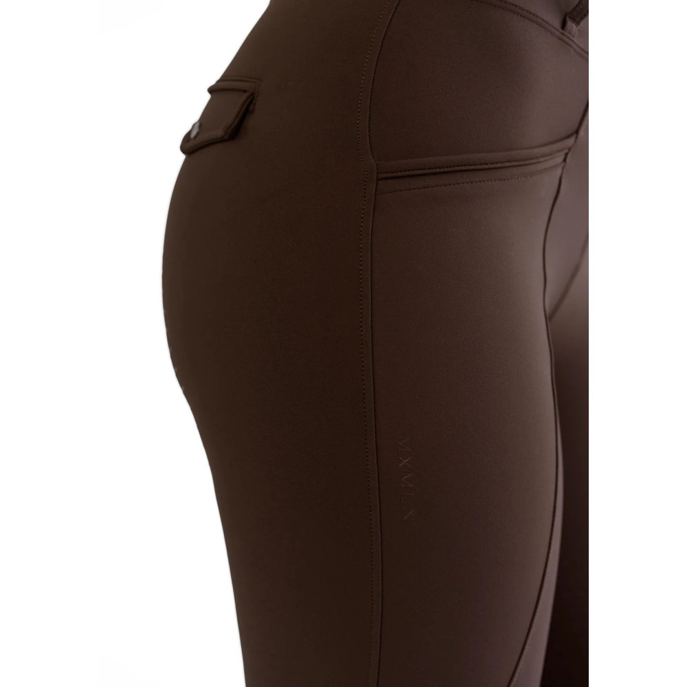 Legginsy Jeździeckie Pro Riding (Chocolate) Maximilian Equestrian