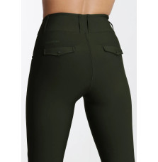 Legginsy Jeździeckie Pro Riding (Hunter Green) Maximilian Equestrian