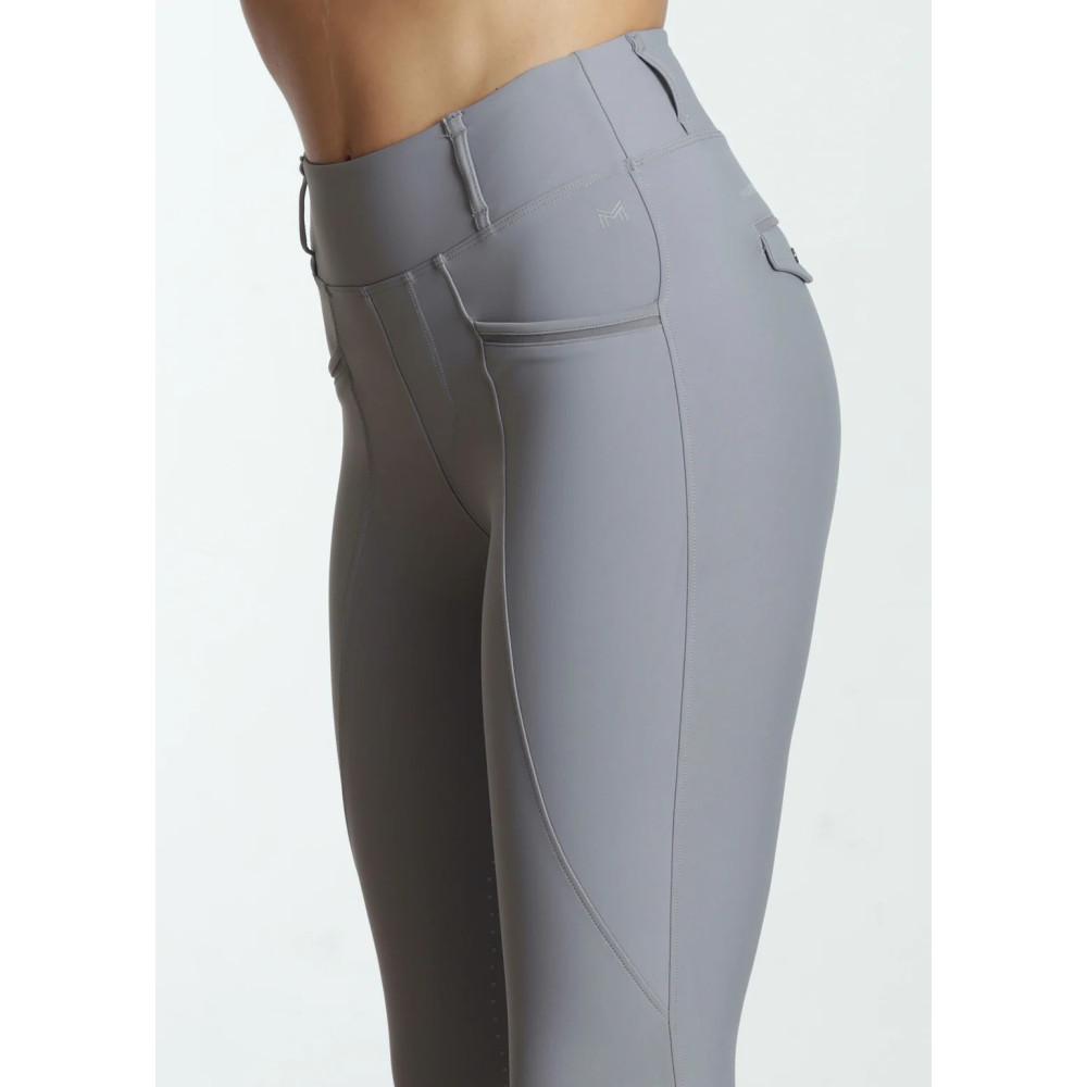 Legginsy Jeździeckie Pro Riding (Grey) Maximilian Equestrian