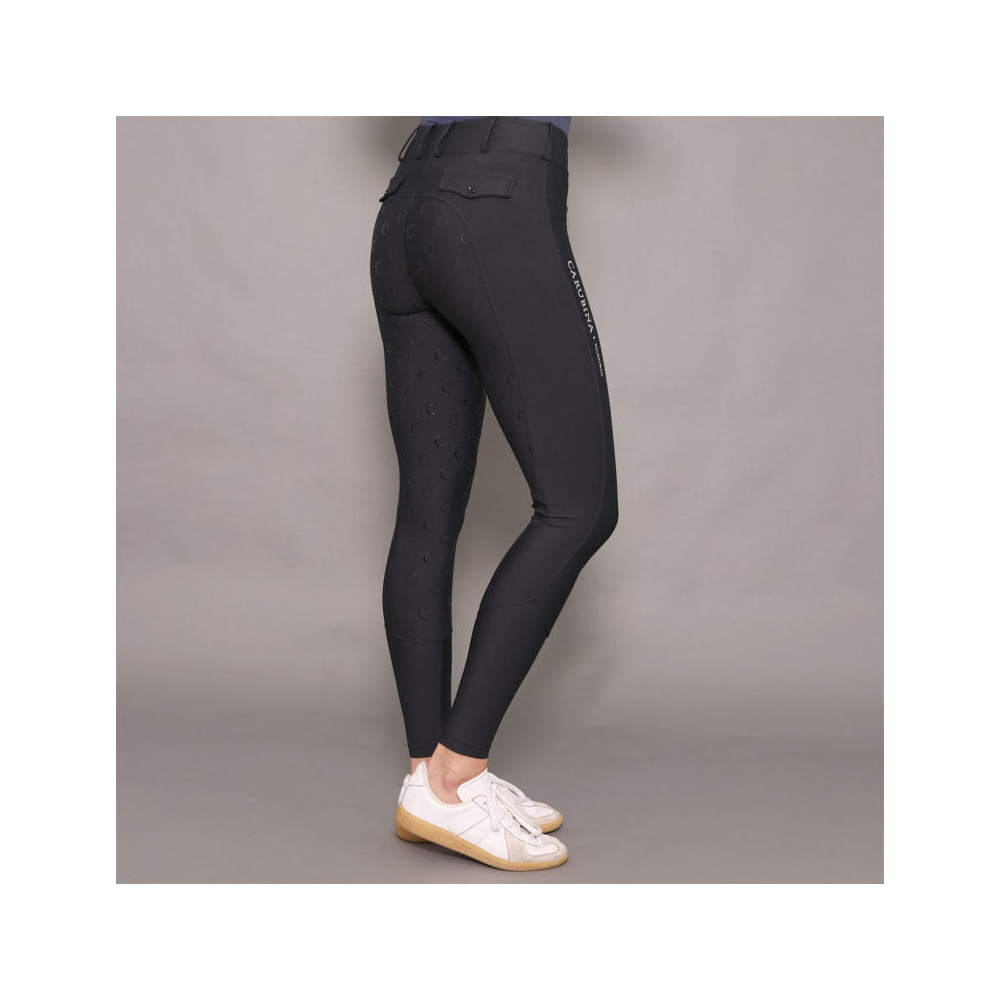 Legginsy Jeździeckie Carosie (Black) Carubina