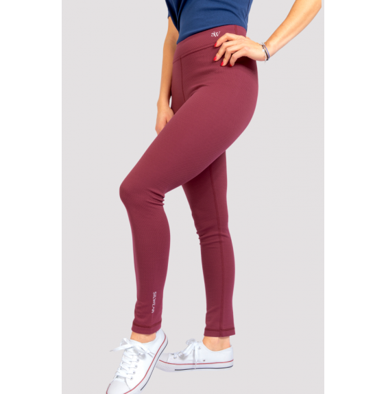 Legginsy Argento Warm Bordo Silwear