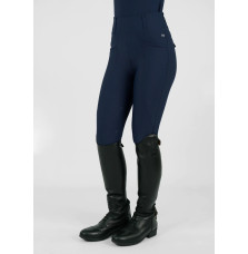 Młodzieżowe Legginsy Jeździeckie Pro Riding (Navy) Maximilian Equestrian