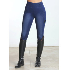 Legginsy Jeździeckie Denim (Dark Blue) Maximilian Equestrian