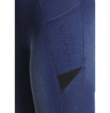 Legginsy Jeździeckie Denim (Dark Blue) Maximilian Equestrian