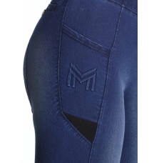 Legginsy Jeździeckie Denim (Dark Blue) Maximilian Equestrian