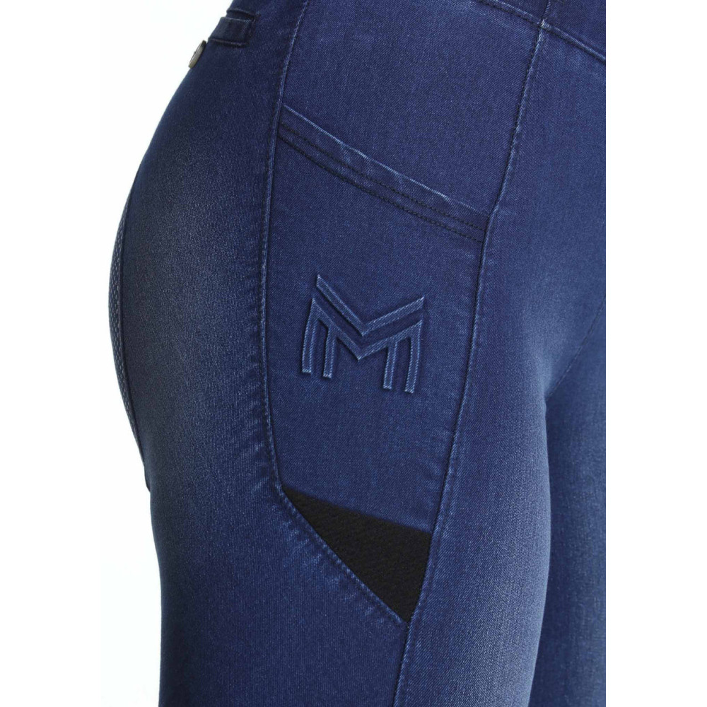 Legginsy Jeździeckie Denim (Dark Blue) Maximilian Equestrian