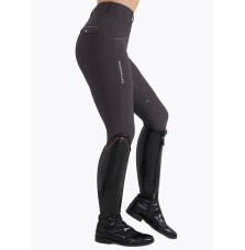 Legginsy Jeździeckie Pro Riding (Charcoal Grey) Maximilian Equestrian