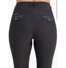 Legginsy Jeździeckie Pro Riding (Charcoal Grey) Maximilian Equestrian