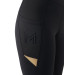 Legginsy Jeździeckie Tech Riding (Black/Gold) Maximilian Equestrian