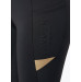 Legginsy Jeździeckie Tech Riding (Black/Gold) Maximilian Equestrian