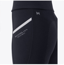 Legginsy Jeździeckie Tech Riding (Navy/Silver) Maximilian Equestrian