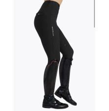 Legginsy Jeździeckie Pro Riding (Black) Maximilian Equestrian