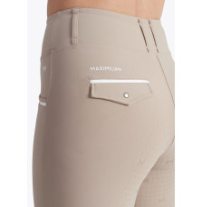 Legginsy Jeździeckie Pro Riding (Beige) Maximilian Equestrian