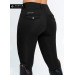 Zimowe Legginsy Jeździeckie (Black) Maximilian Equestrian
