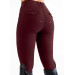Legginsy Jeździeckie Pro Riding (Burgundy) Maximilian Equestrian