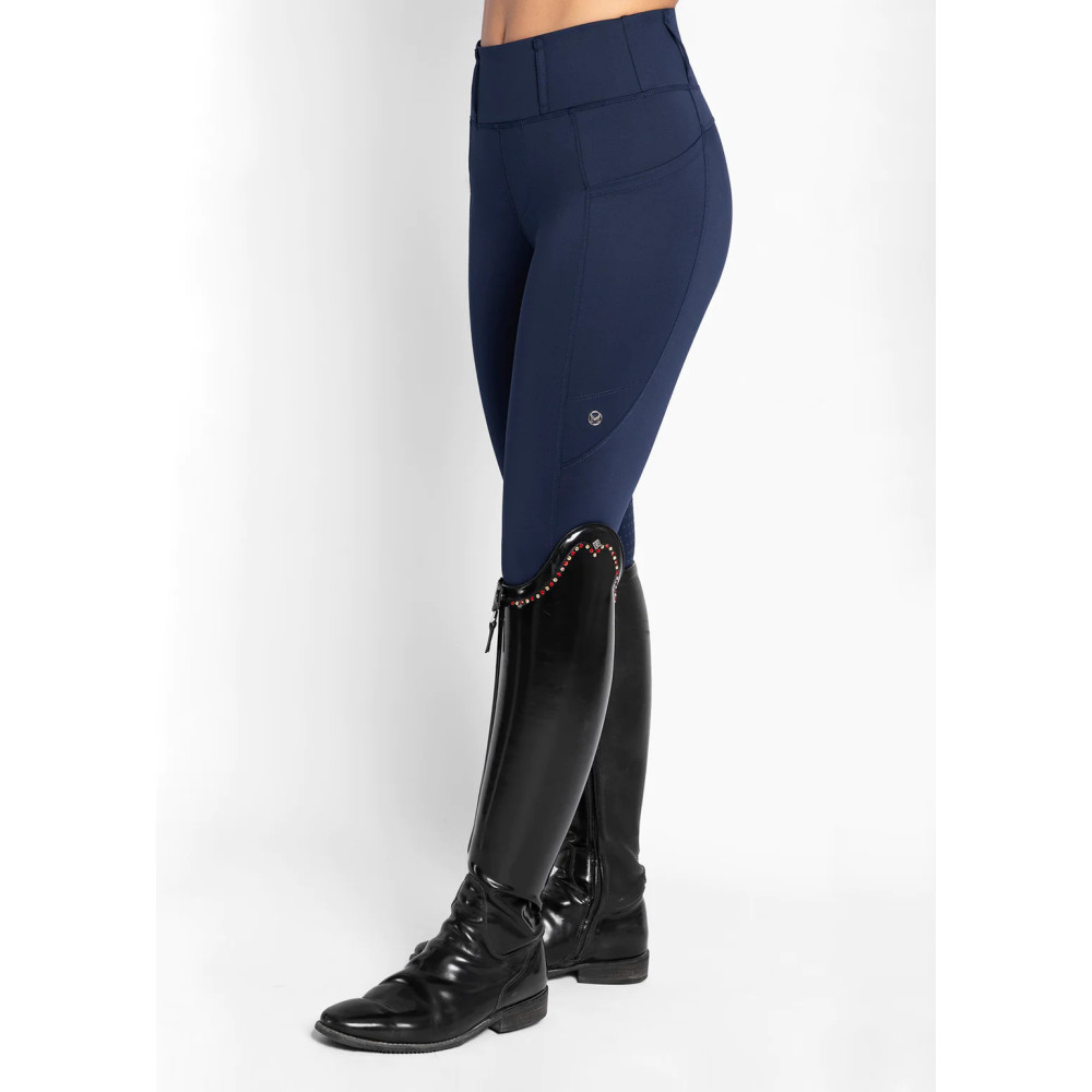 Legginsy Jeździeckie Studio (Navy) Maximilian Equestrian