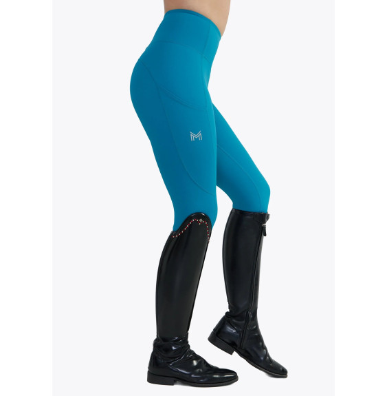 Legginsy Jeździeckie Sculpt (Hawaii Blue) Maximilian Equestrian