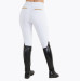 Legginsy Jeździeckie Tech Riding (White/Gold) Maximilian Equestrian