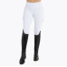 Legginsy Jeździeckie Tech Riding (White/Gold) Maximilian Equestrian